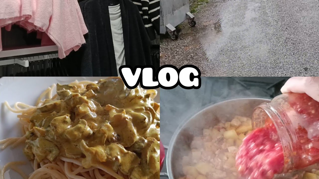 Ambar gezdim🛍️ Kuaföre gittim 🙃Nefis kremalı mantarlı makarna tatifim🍝