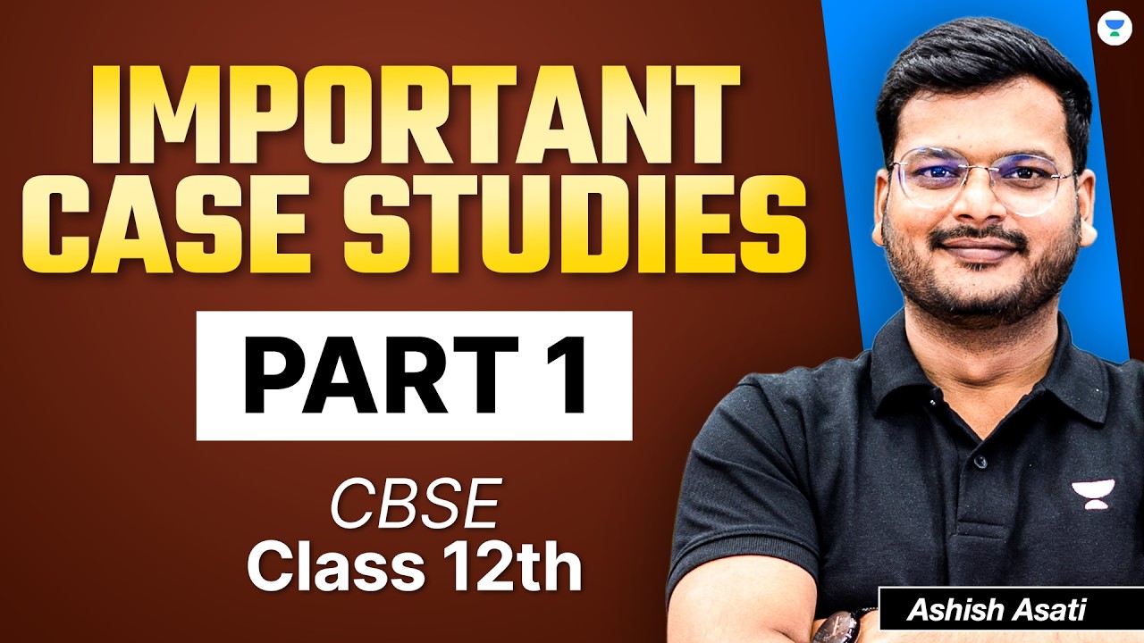 IMP Case Studies Part 1l CBSE Class 12th l Business Studies l CA Ashish Asati