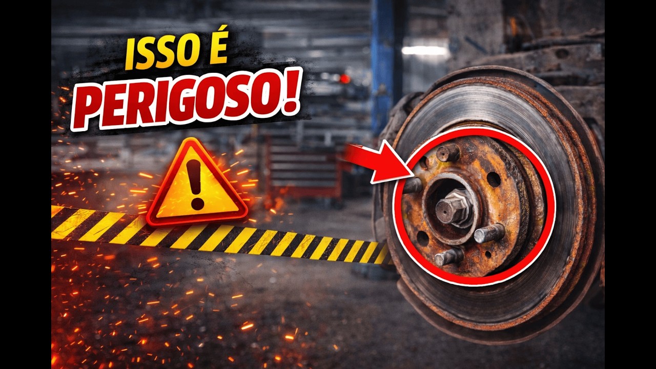 Troca do Disco de Freio Traseiro: Erro Comum que Pode Custar Caro! 🚨