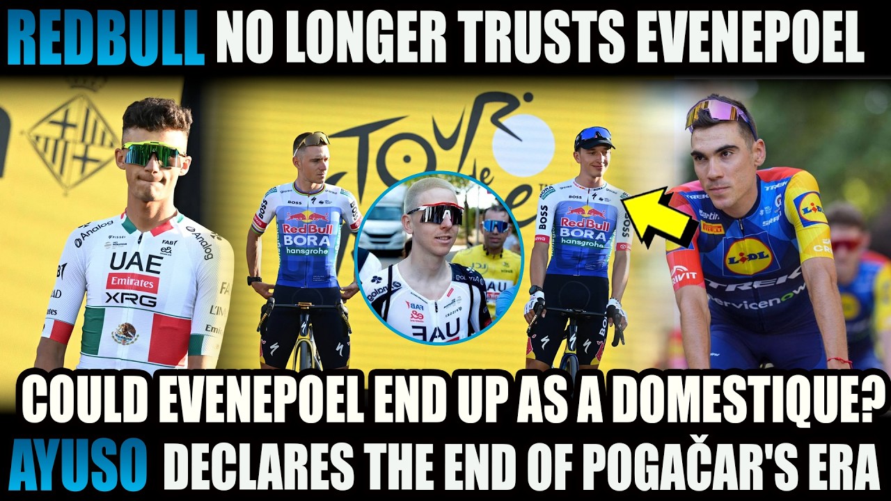 SHOCKING! RED BULL HAS BACKS LIPOWITZ & AYUSO SPARKS POGAČAR CONTROVERSY