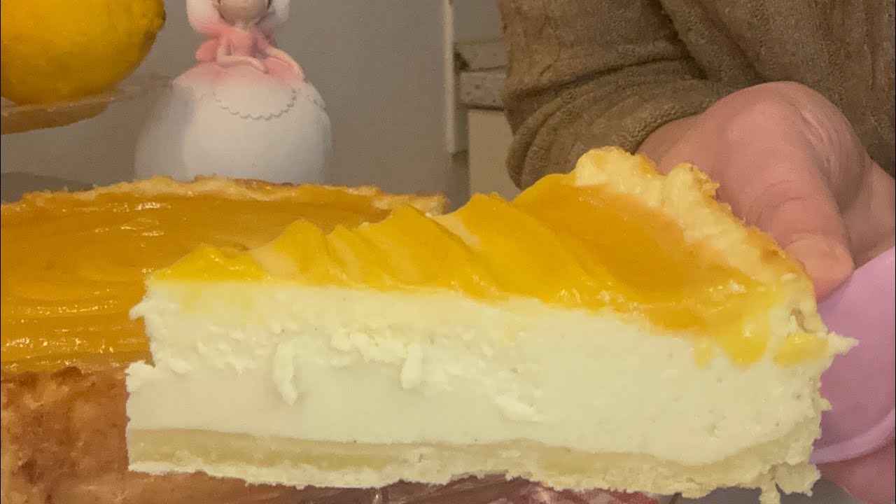 Torta cremosa al Formaggio e Limone 🍋 