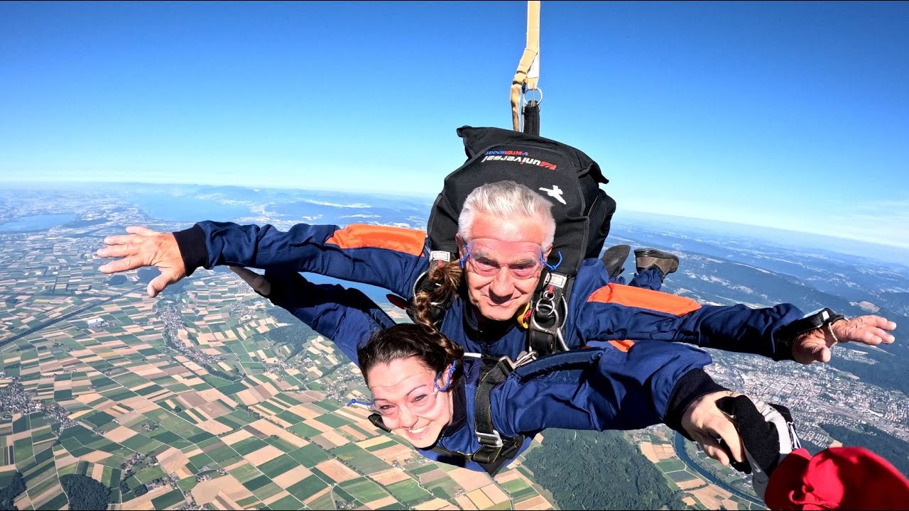 Tandem Skydive Adventure at SwissBoogie – Flying Free with Tamara