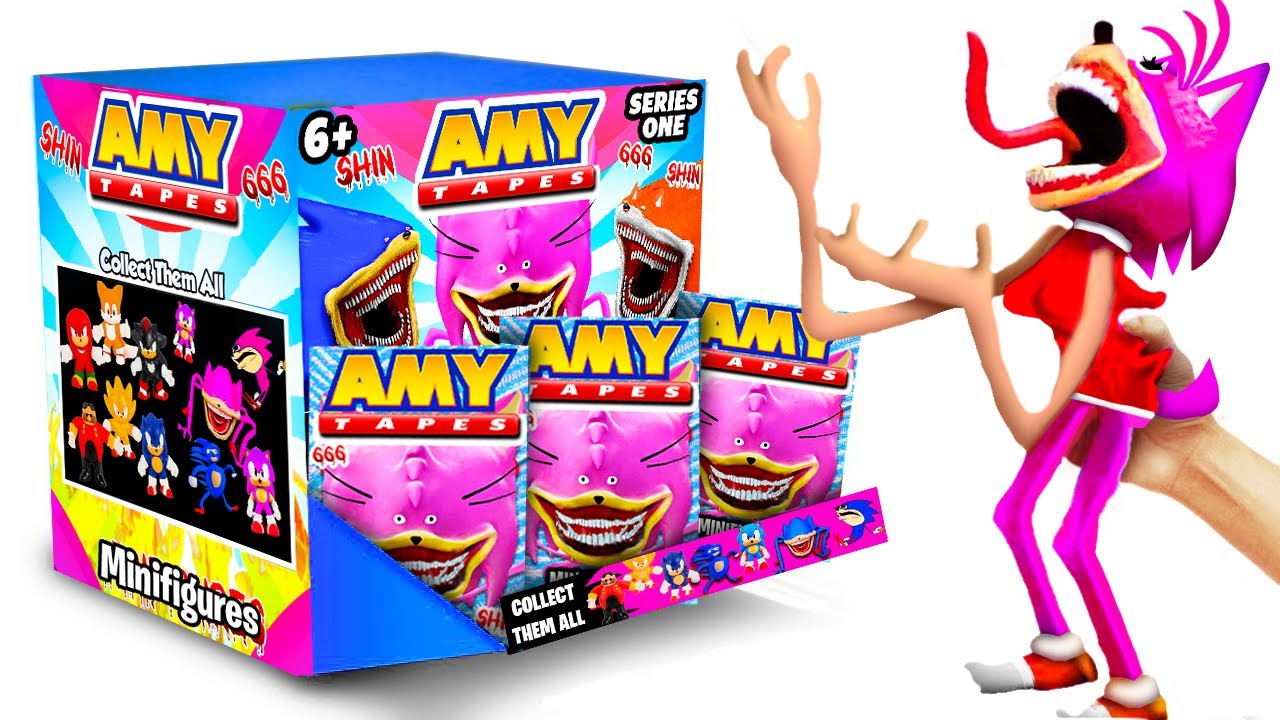 The BIGGEST Shin Amy MYSTERY BOX! NEW SONIC TAPES Plushies and Minifigures