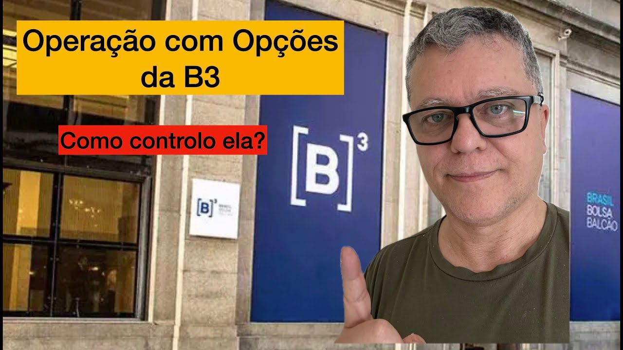 Como controlo minhas operações de Opções?