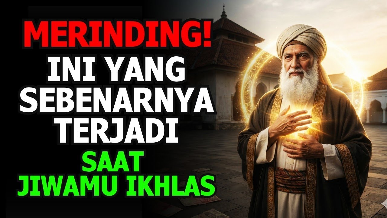 Apa yang Terjadi pada Jiwa Saat Kamu Ikhlas Menerima Ketetapan Allah? Syaikh Abdul Qadir al-Jailani