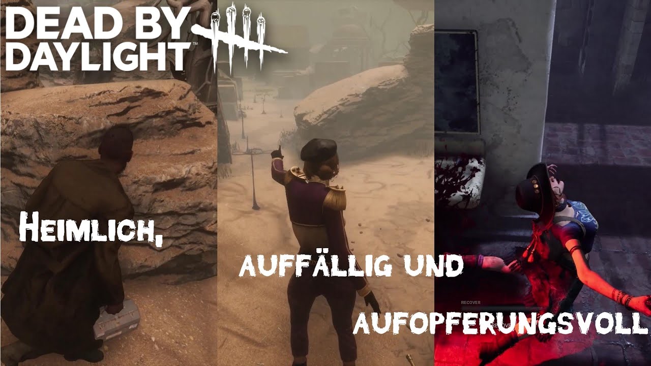 Dead By Daylight - Heimlich, auffällig und aufopferungsvoll