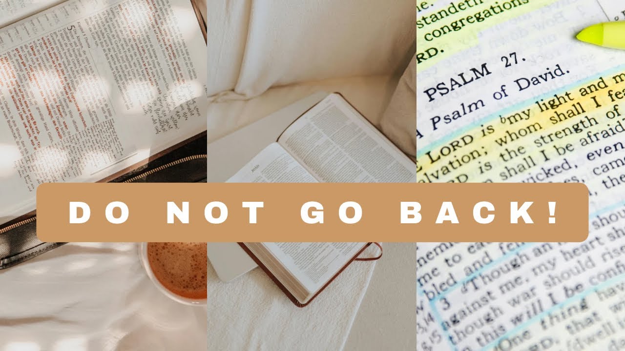 DO NOT GO BACK