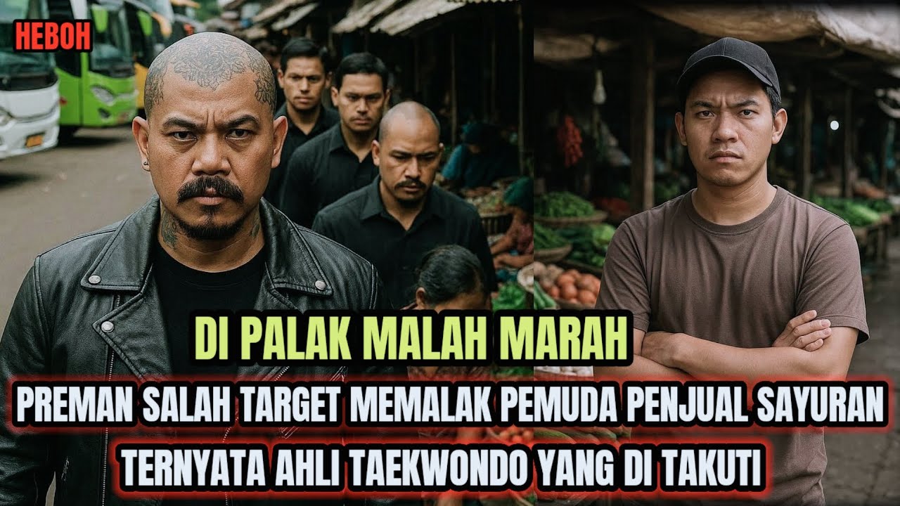 PREMAN SALAH TARGET ‼️ MEMALAK PEMUDA PENJUAL SAYURAN TERNYATA AHLI TAEKWONDO YANG DI TAKUTI 