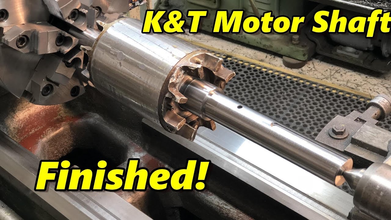 SNS 244: Electric Motor Shaft Finished