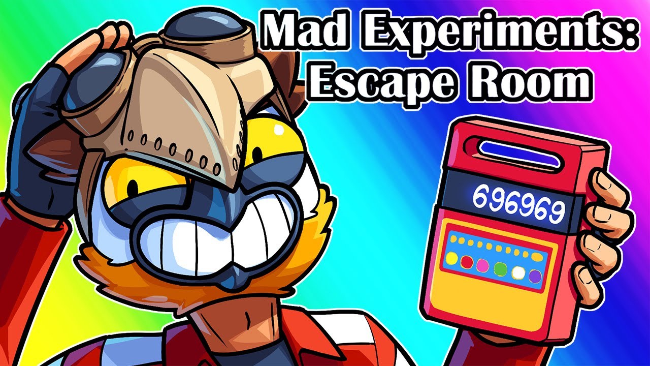 Escape Room Funny Moments - Rube Goldberg Machine! (Mad Experiments )