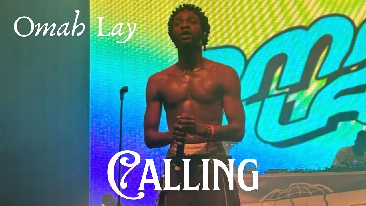Omah Lay – Calling (Official Lyrics Video)