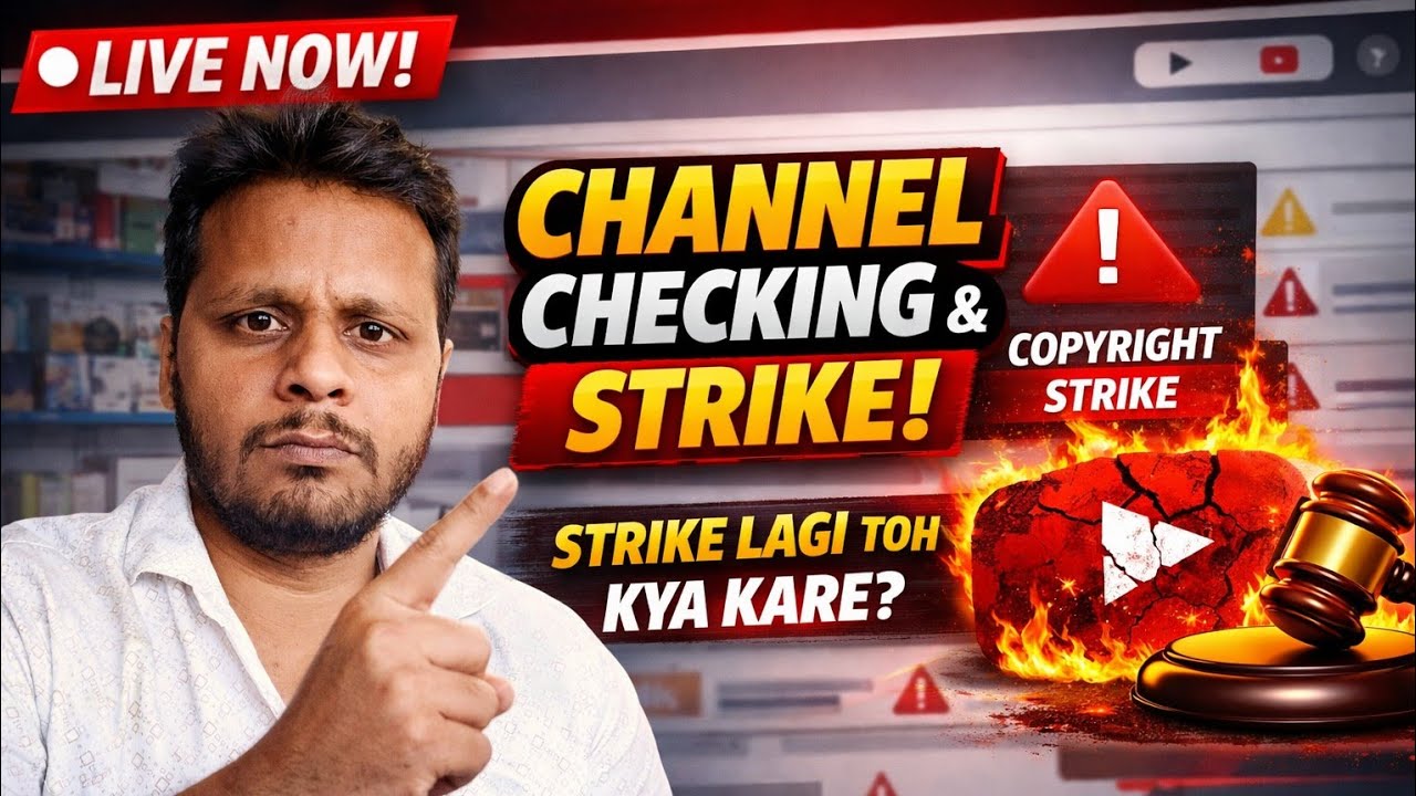 Sarvjeet Mobile Solution is live l Youtube channel Checking strike video 🔥