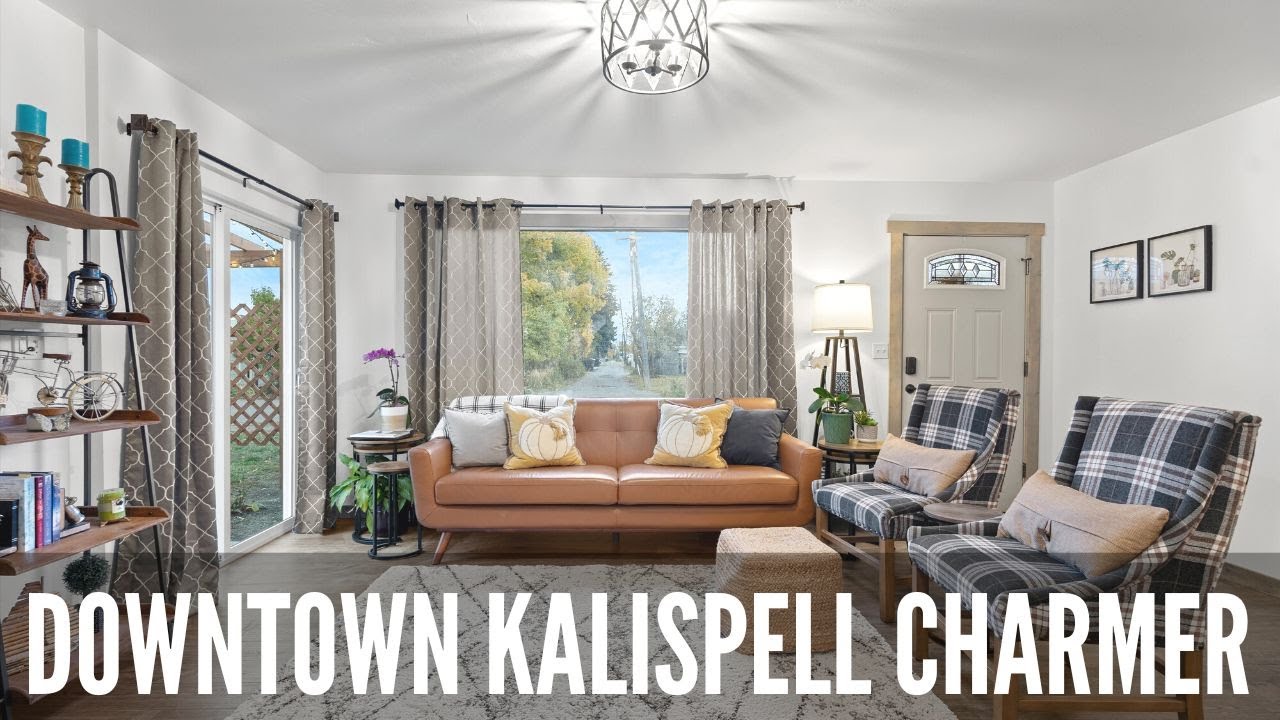 Kalispell Montana Downtown East Side Home for Sale - Single Level House with Downtown Amenities