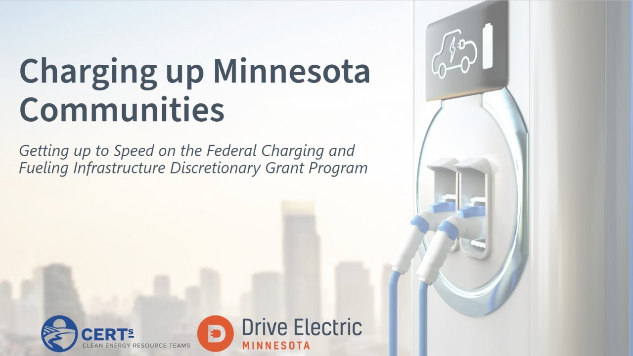 Charging up Minnesota Communities Webinar