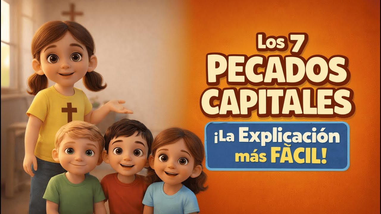 Los 7 PECADOS CAPITALES y cómo VENCERLOS | Explicación fácil 2026 | Catequistas y Familias