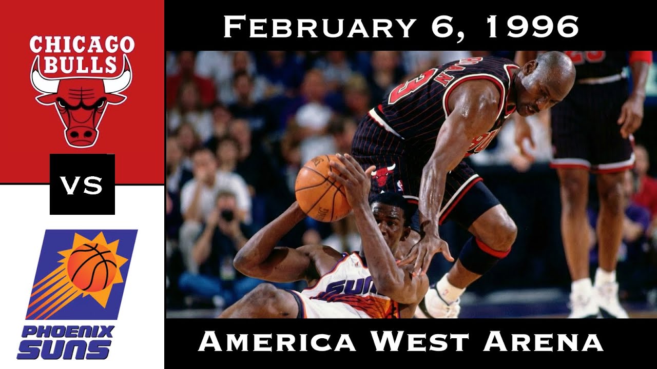 Full Game: The Rebound Test | Chicago Bulls vs Phoenix Suns (February 6, 1996)