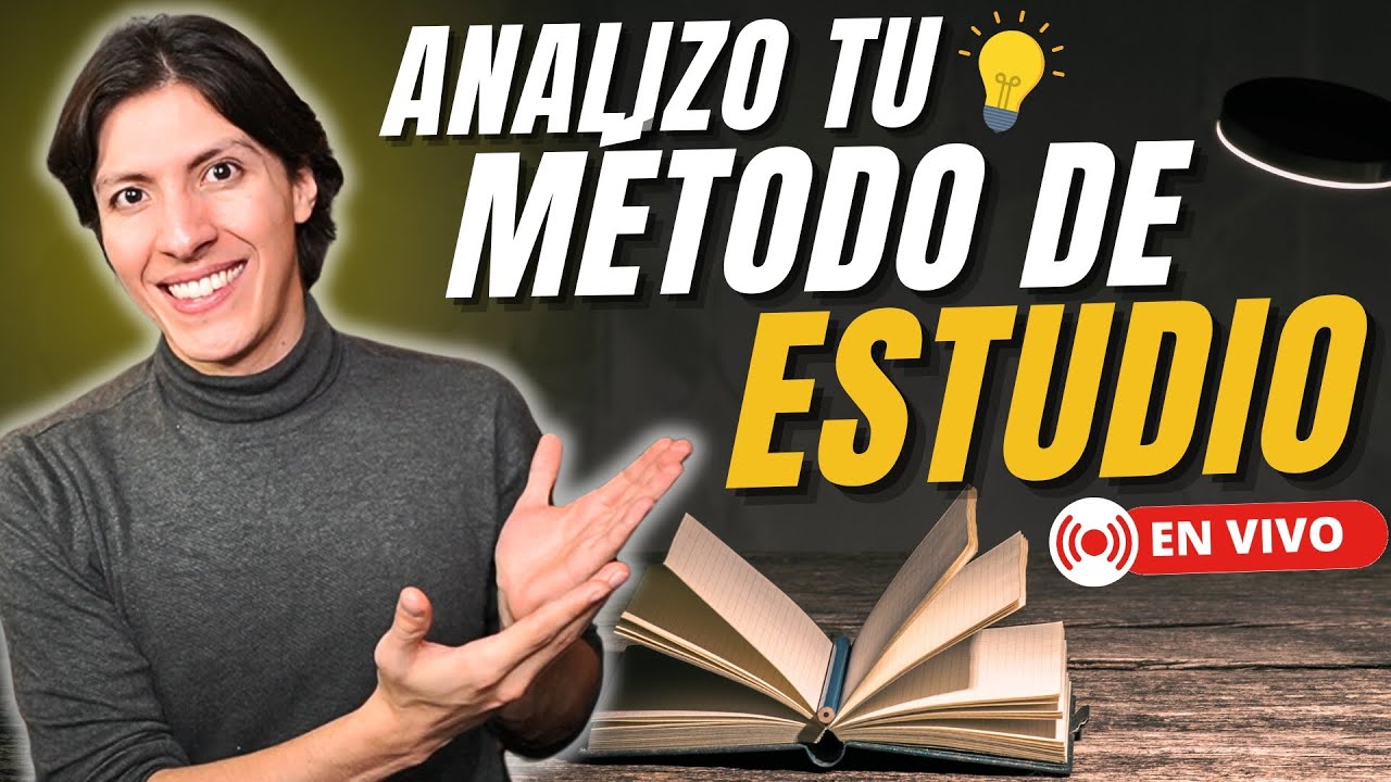 😎 Analizo tu Método de Estudio en Vivo (Mejora tu Forma de Estudiar)