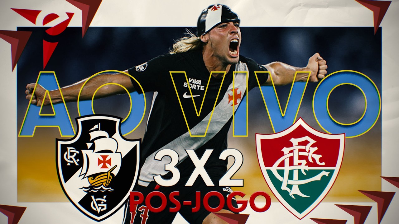 PÓS-JOGO VASCO DA GAMA 3x2 FLUMINENSE - AO VIVO - BRASILEIRÃO 2026 // DdV#133