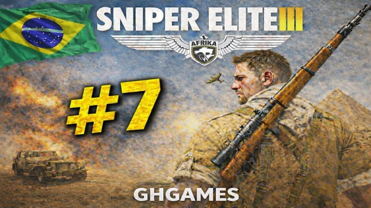 sniper elite 3: campo aereo de pont du fahs PT-BR