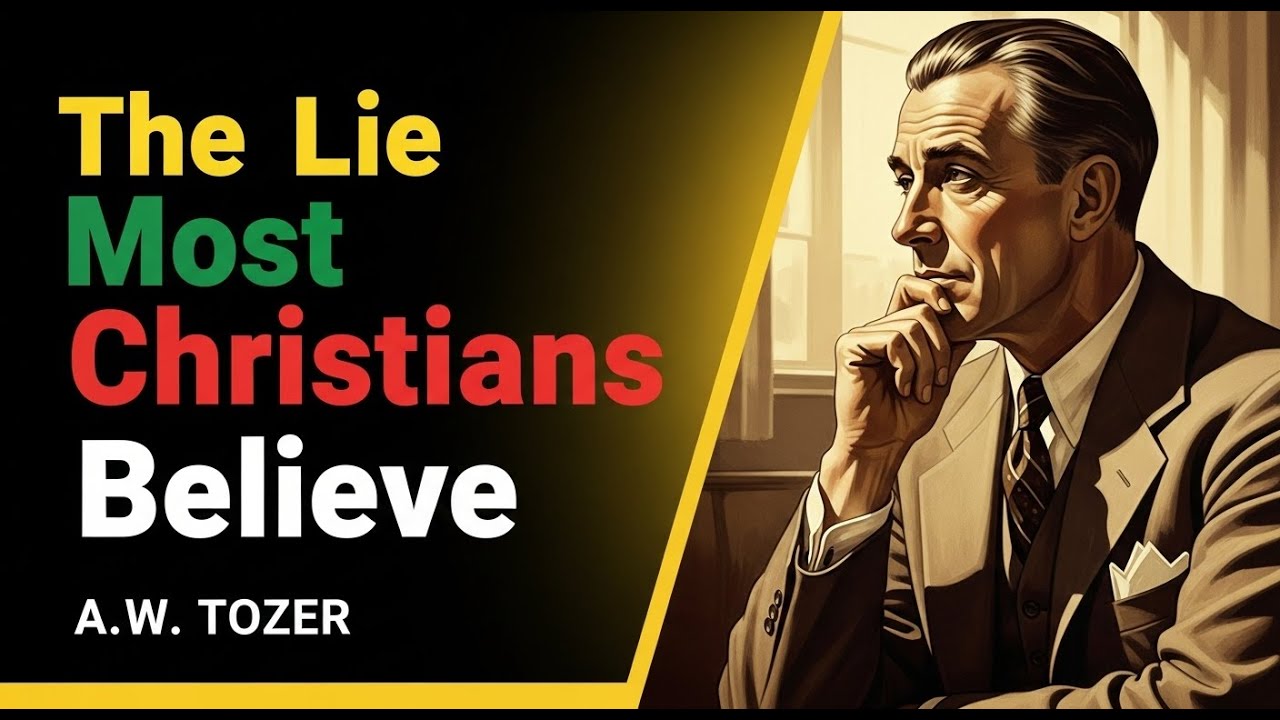 The Most Dangerous Lie Christians Believe – A.W. Tozer Inspired Message