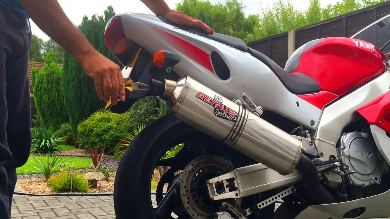Remus Exhaust Baffle Removal, Yamaha Thunderace
