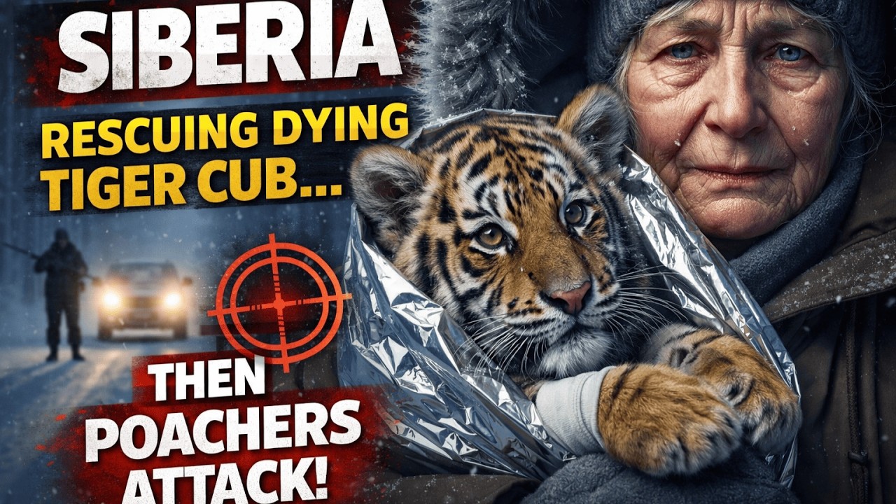 An Elderly Woman Found a Dying Tiger Cub in Siberia — Then the Poachers Came  | HFY