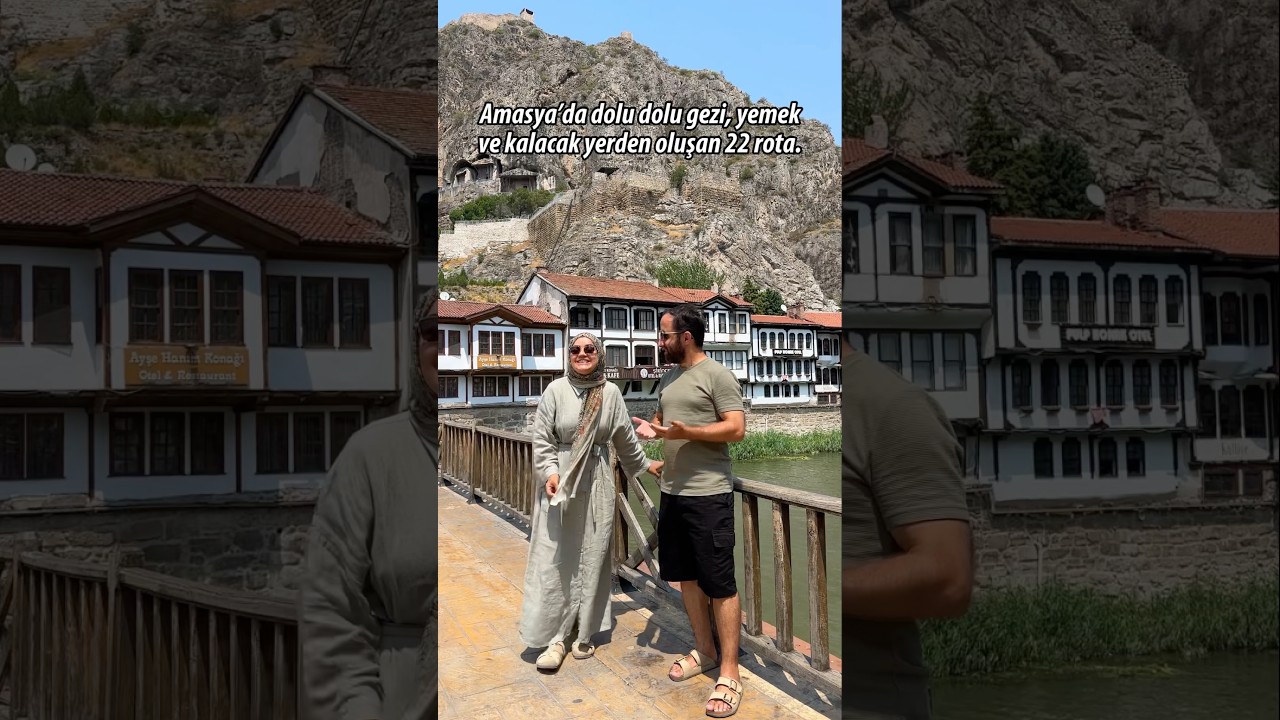 Amasya&rsquo;da gezi, yemek ve kalacak yerden oluşan dolu dolu 22 rota.