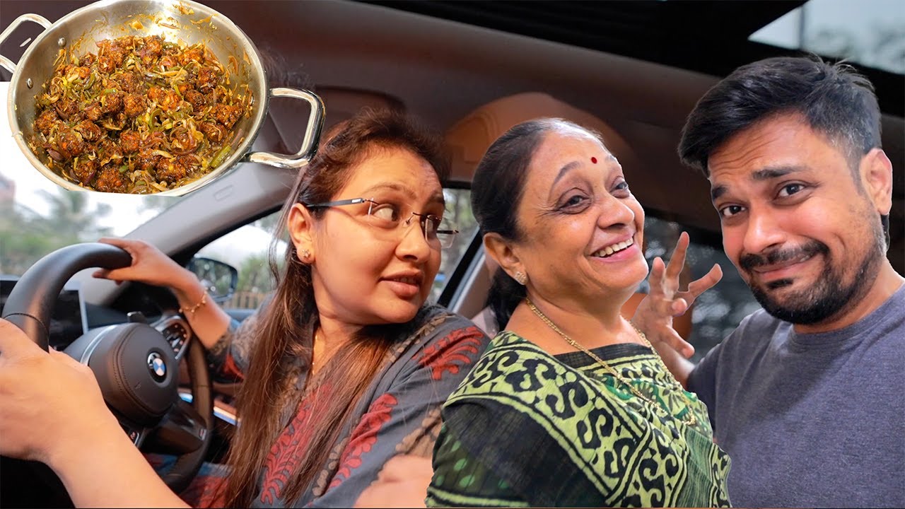 Ghar pe pehli baar Manchurian bana aur Sarika BMW leke sauce lene nikli