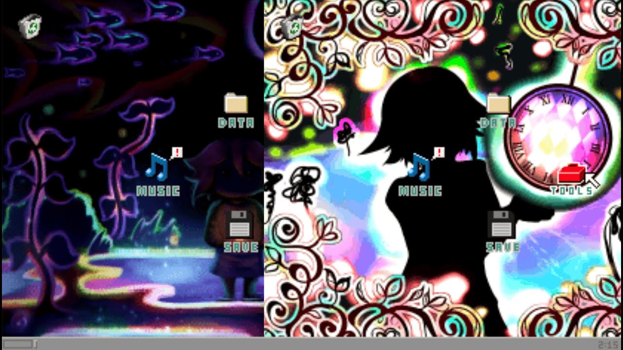 Rainbow Silhouette World [1 Hour]