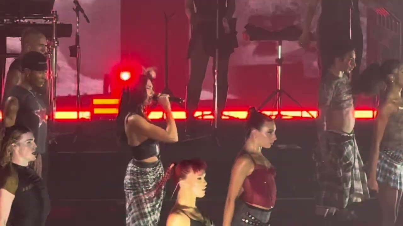 Dua Lipa Love Again live in Singapore Indoor Stadium
