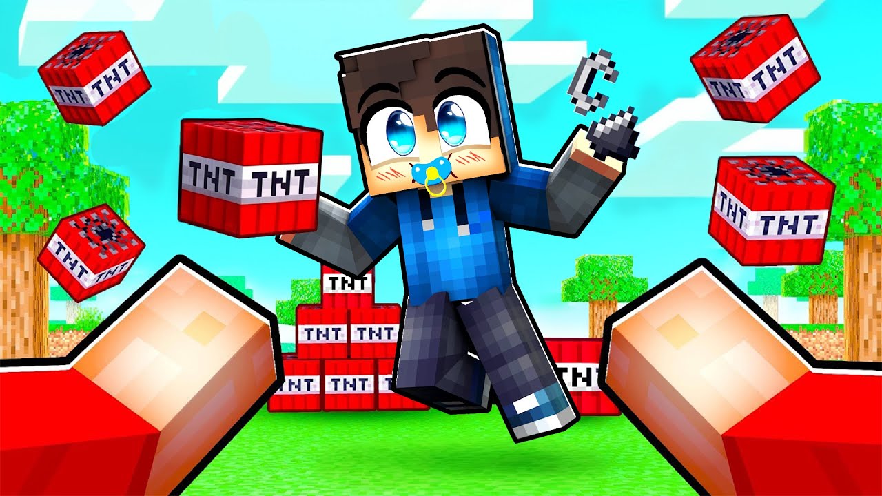 Nechal jsem Moje DÍTĚ Hrát Minecraft! (Špatný nápad)