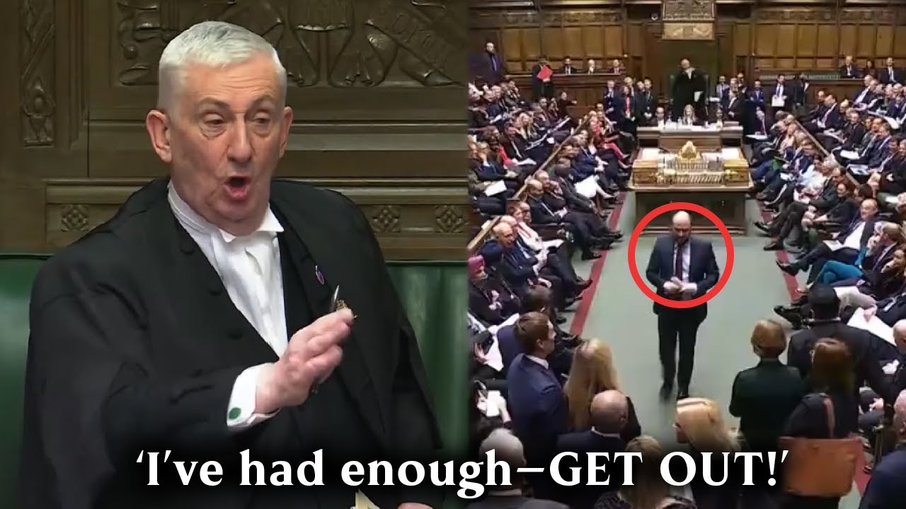 MP KICKED OUT of the Commons by Speaker during PMQs: &lsquo;LEAVE NOW!&rsquo;