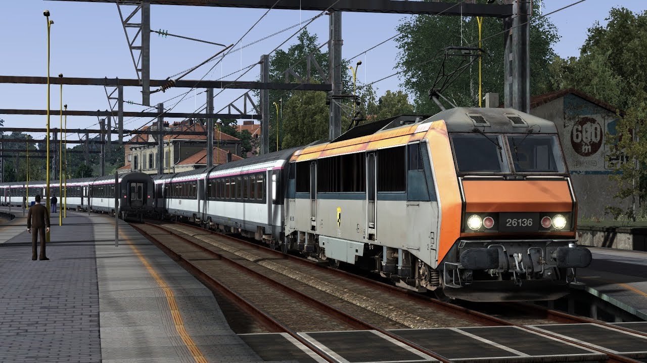 Train simulator 2019  / Ligne du Nord / Maubeuge - Erquellines / BB26000 SimExpress