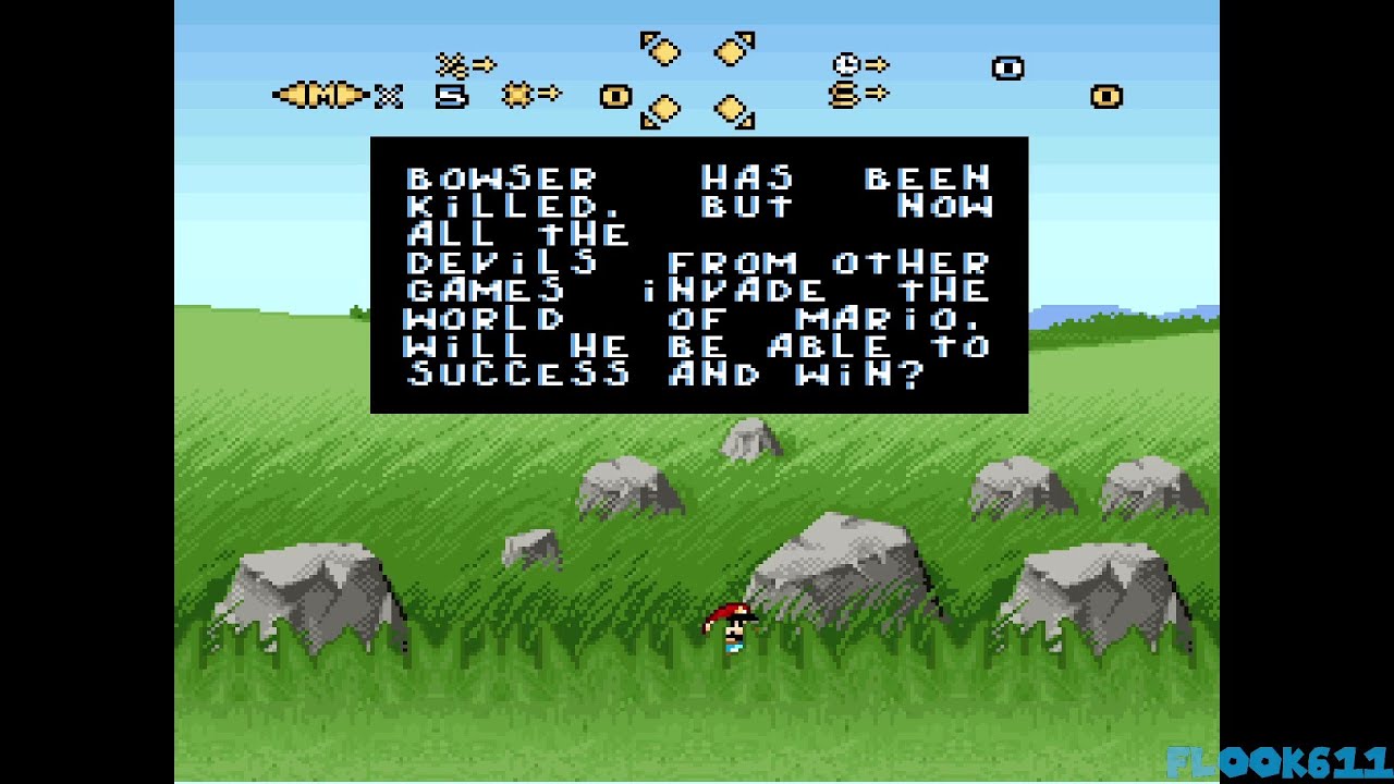Le Avventure di Mario 2 (SMW Hack) First Play