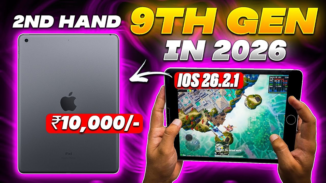 Should You Buy iPad 9th Gen iN 2026 | iPad 9th Gen Bgmi/Pubg Mobile Test | Harsh Gaming