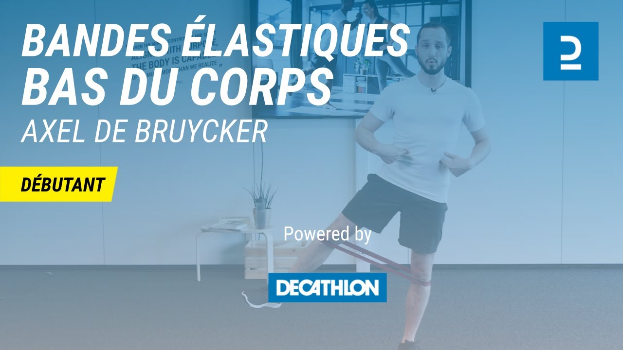 Fitness : Renforcement musculaire avec mini bandes élastiques