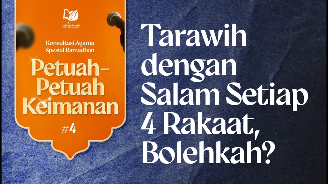 Tarawih dengan Salam Setiap Empat Rakaat, Bolehkah?