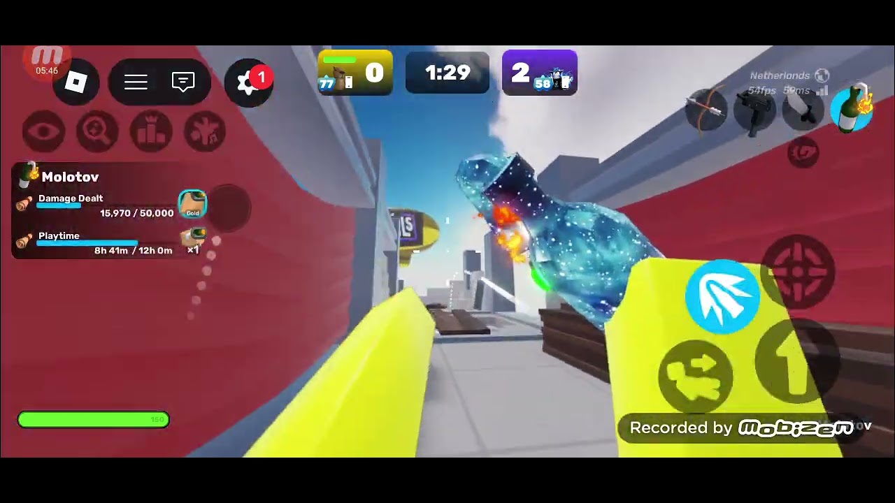 Am jucat Roblox Rivals cu arme random (La final am închis videou din greseala)