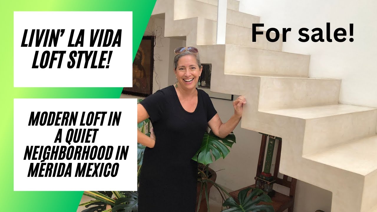 For sale: Merida Mexico Modern Loft in Itzimna! Quiet neighborhood.