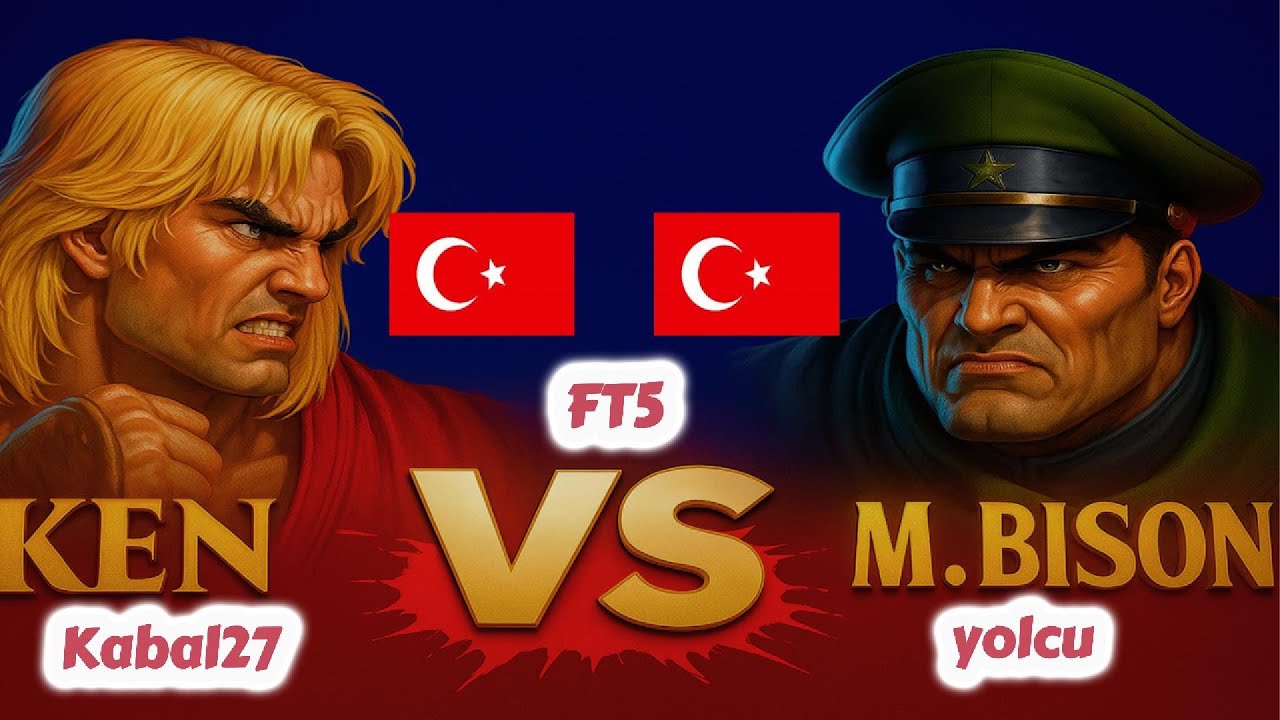 Street Fighter II': Champion Edition - Kabal27 vs yolcu - FT5 - 1080P/60FPS -05.10.2025