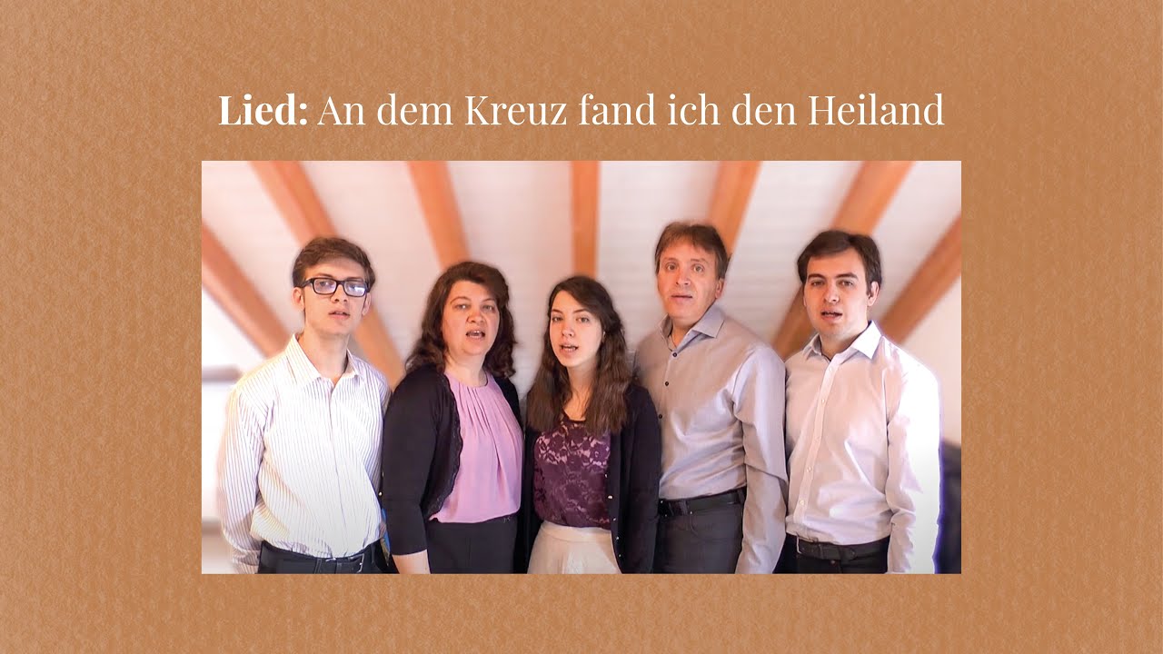 An dem Kreuz fand ich den Heiland