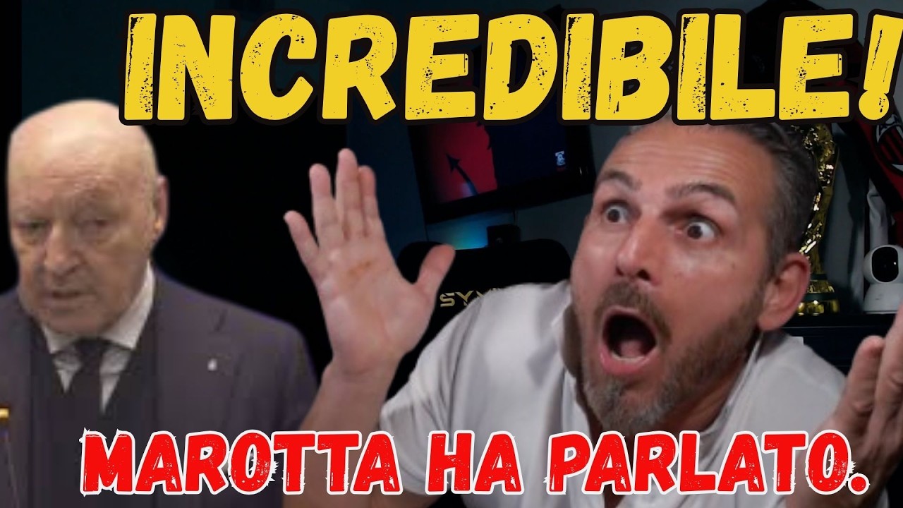 😱CLAMOROSOOO!👉MAROTTA HA PARLATO!!😱GOGNA MEDIATICA ESAGERATA!😂BOTTA E RISPOSTA CON SAVIANO👉CHIELLINI