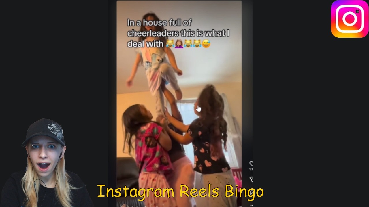 I played Instagram Reels BINGO