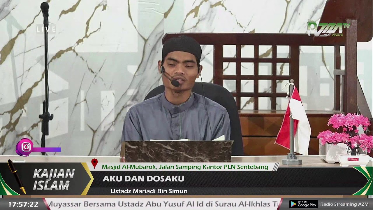 🔴 LIVE : USTADZ MARIADI BIN SIMUN - AKU DAN DOSAKU