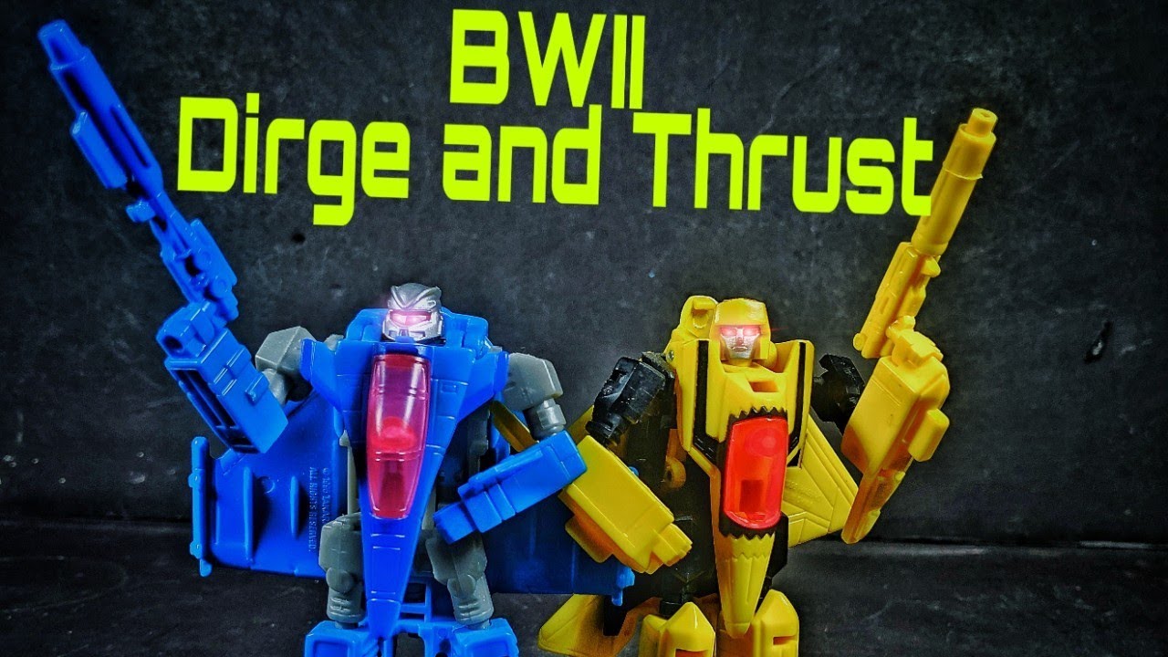 Transformers: Beast Wars II (2nd) D-14 Dirge and D-15 Thrust