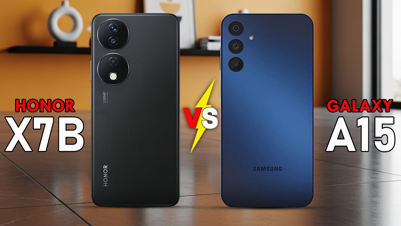 Honor X7B 5G vs Samsung Galaxy A15 5G