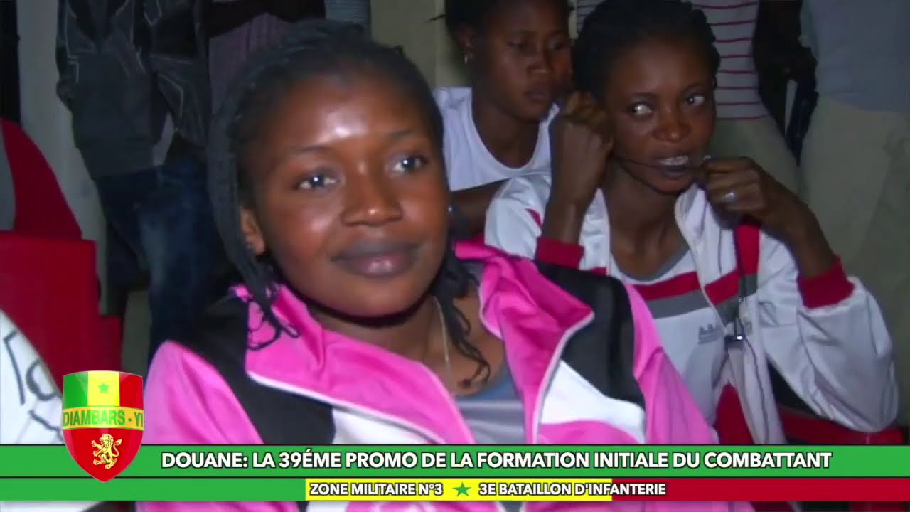 DIAMBARS YI: DOUANE 39EME PROMO FORMATION COMBATTANT