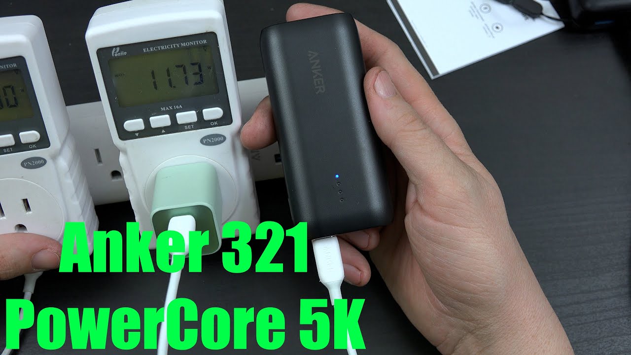 Портативное зарядное устройство Anker 321 Power Bank (PowerCore 5K) 5200 мАч
