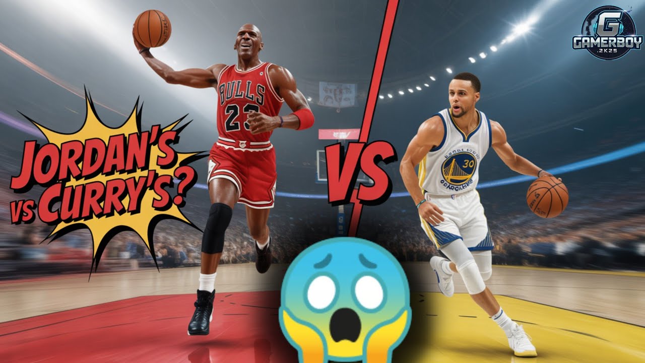 Chicago Bulls vs Golden State Warriors | Jordan vs Curry 😱🏀