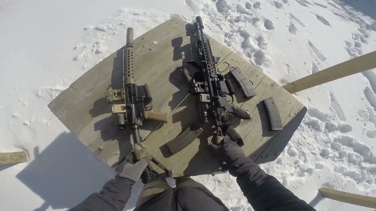 First Shots: Knights QDC MCQ-PRT Suppressor